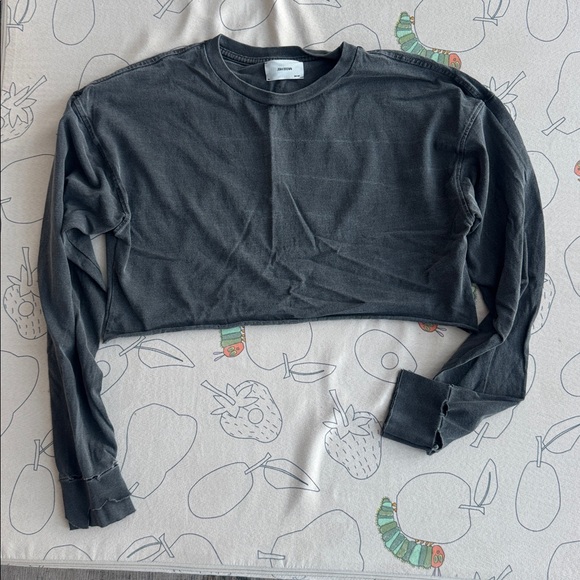 Joah Brown Dark Gray Long Sleeve Tee - Picture 9 of 12